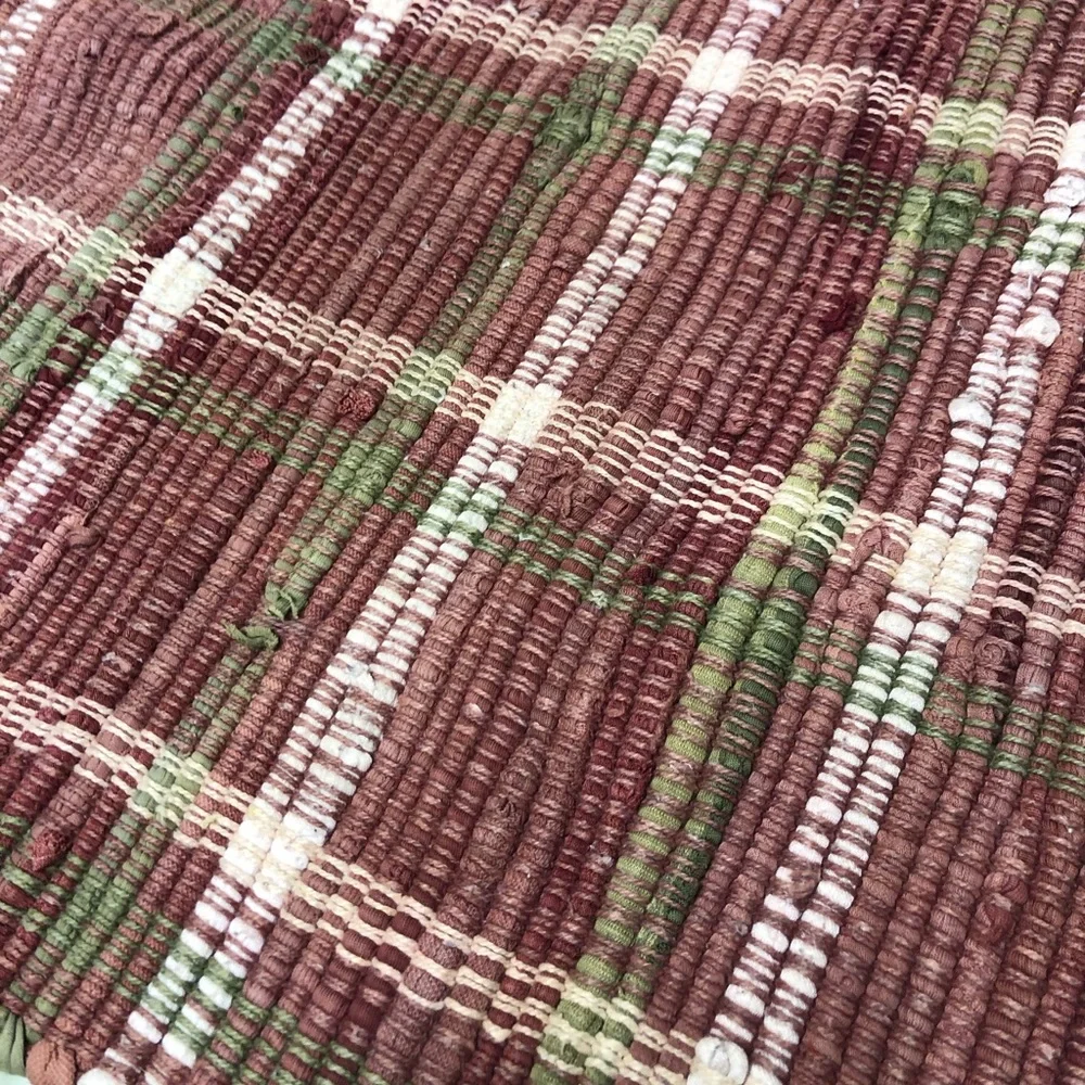Distressed Throw Rug